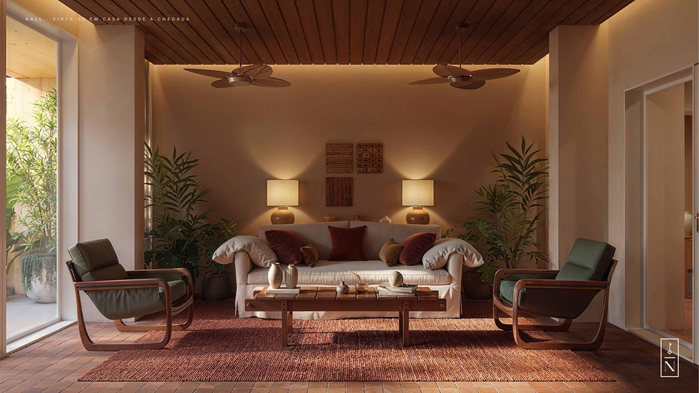 Hall — sinta-se em casa desde a chegada