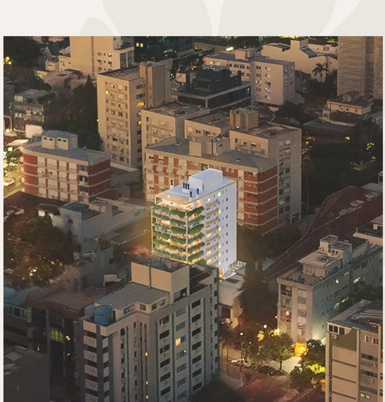 Implantação — vista aérea do entorno